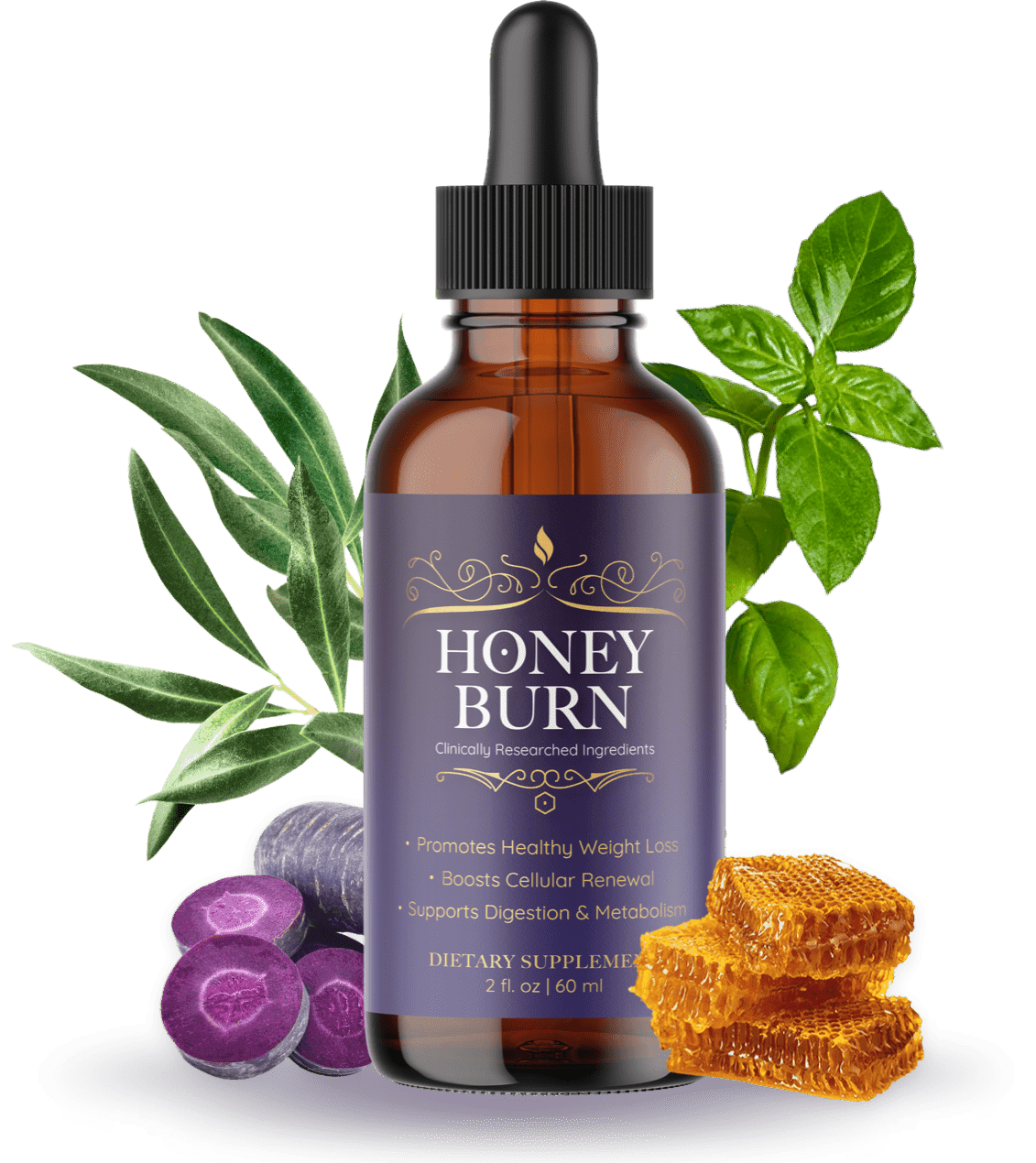 HoneyBurn - The First & Only Purple Weight Loss Honey